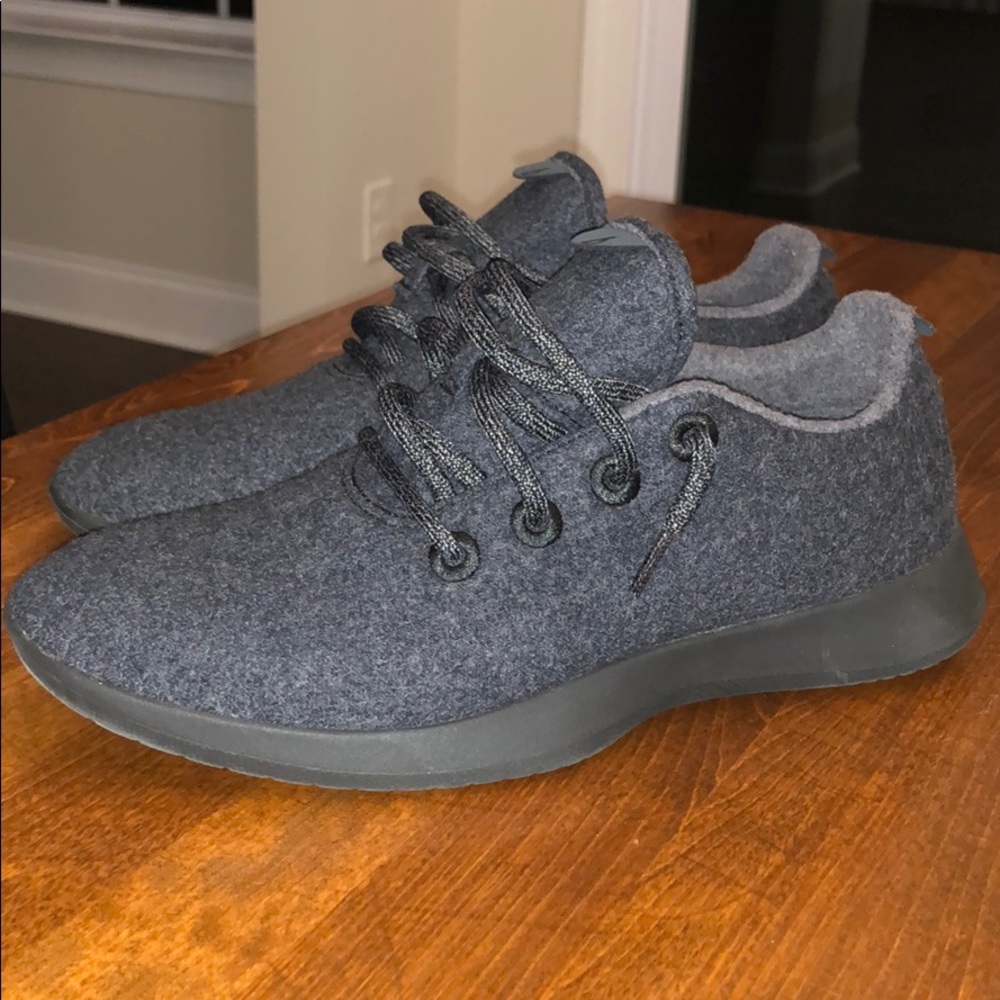 allbirds men’s wool runner natural black